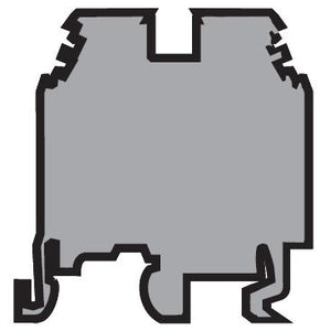 Entrelec 0115 120.17 Feed Through Terminal Block, Type: M 10/10 Entrelec 0115 120.17