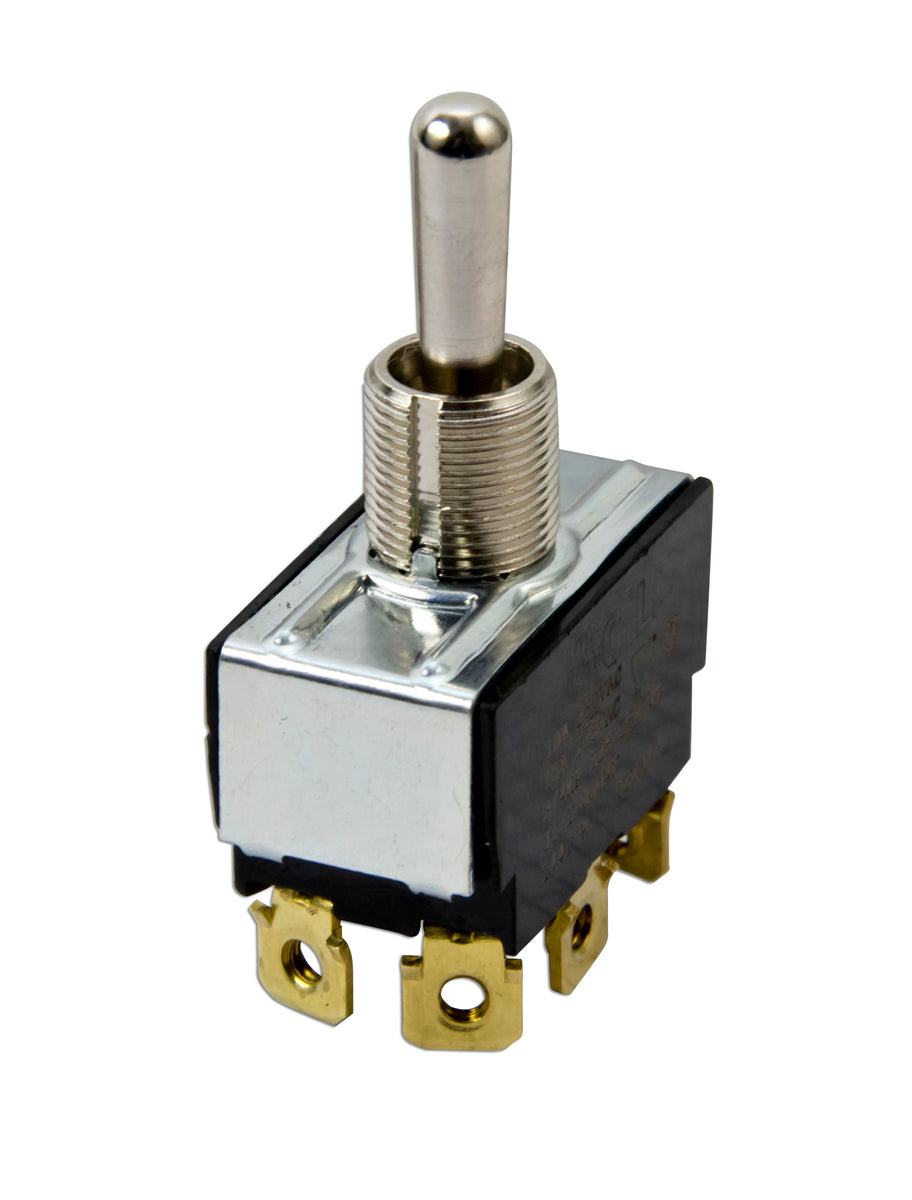 McGill 01210002N Toggle Switch, DPDT, Maintained McGill 01210002N