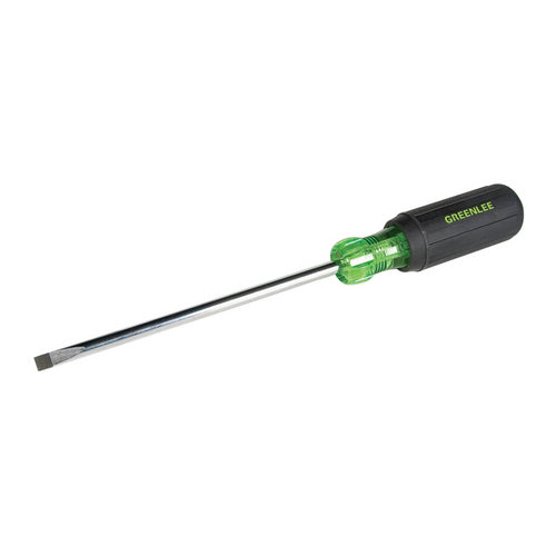 Greenlee 0153-26C Slotted Screwdriver, 1/4