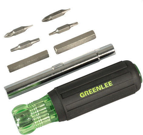 Greenlee 0153-47C Multi-Functional Screwdriver/Nutdriver, 11 in 1 Tool Greenlee 0153-47C