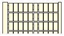 Entrelec 0233 003.20 RC610, Horizontal Marking Cards, Legend: 11 - 20 Entrelec 0233 003.20