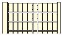 Entrelec 0234 000.02 RC810, Side Mount Marking Cards, Legend: Blank Entrelec 0234 000.02