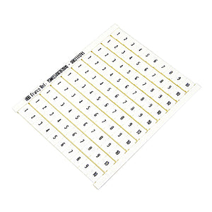 Entrelec 0234 002.20 Rc810 Marker Horz 1-10 Entrelec 0234 002.20