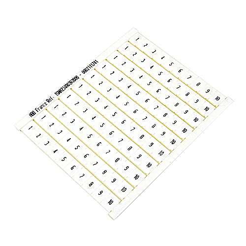 Entrelec 0234 002.20 Rc810 Marker Horz 1-10 Entrelec 0234 002.20