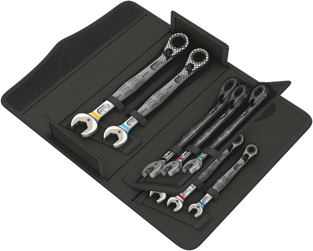 Wera Tools 05020093001 Joker Set of ratcheting combination wrenches, Imperial, 8 pieces Wera Tools 5020093001