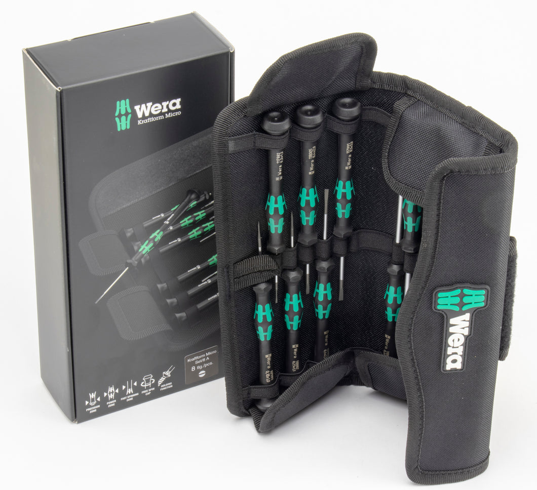 Wera Tools 05073678001 8 Piece Micro Pouch  Wera Tools 5073678001