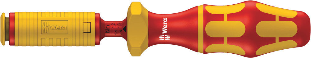Wera Tools 05074757001 7444 VDE Kraftform adjustable torque handle, 1,7 - 3,5 Nm Wera Tools 5074757001
