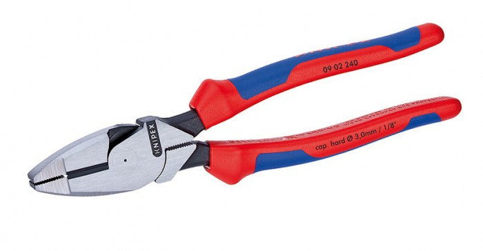 Knipex 09 02 240 SBA Side Cut Pliers, Lineman, 9-1/2