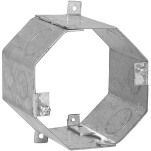 Appleton 0CR4 4" Octagon Concrete Box, 4" Deep, 1/2" & 3/4" KOs, Steel Appleton 0CR4
