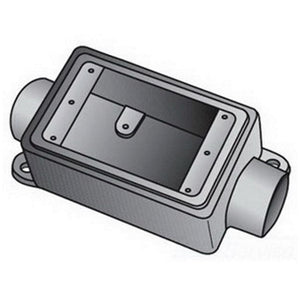 OZ Gedney 0ZGFSC150 FCS 1 GANG CAST BOX 1/2 IN HUB OZ Gedney 0ZGFSC150