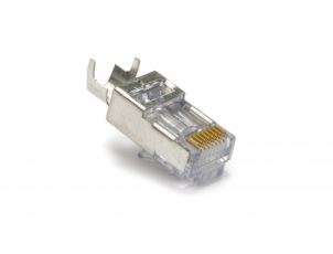 Platinum Tools 100023C Modular Plug, Shielded EZ-RJ45 Cat 5e CAT6 Platinum Tools 100023C