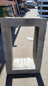 Oldcastle Precast 1000290 Extension, Height: 12", For Use With B1324 Box, Reinforced Concrete Oldcastle Precast 1000290
