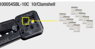Platinum Tools 100054SBL-10C Ez-rj45 Crimp Tool Replace Blades Platinum Tools 100054SBL-10C
