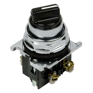 Eaton 10250T20KB Selector Switch, 2 Position, Black Knob Type, 1NO/NC Contact, 30mm Eaton 10250T20KB