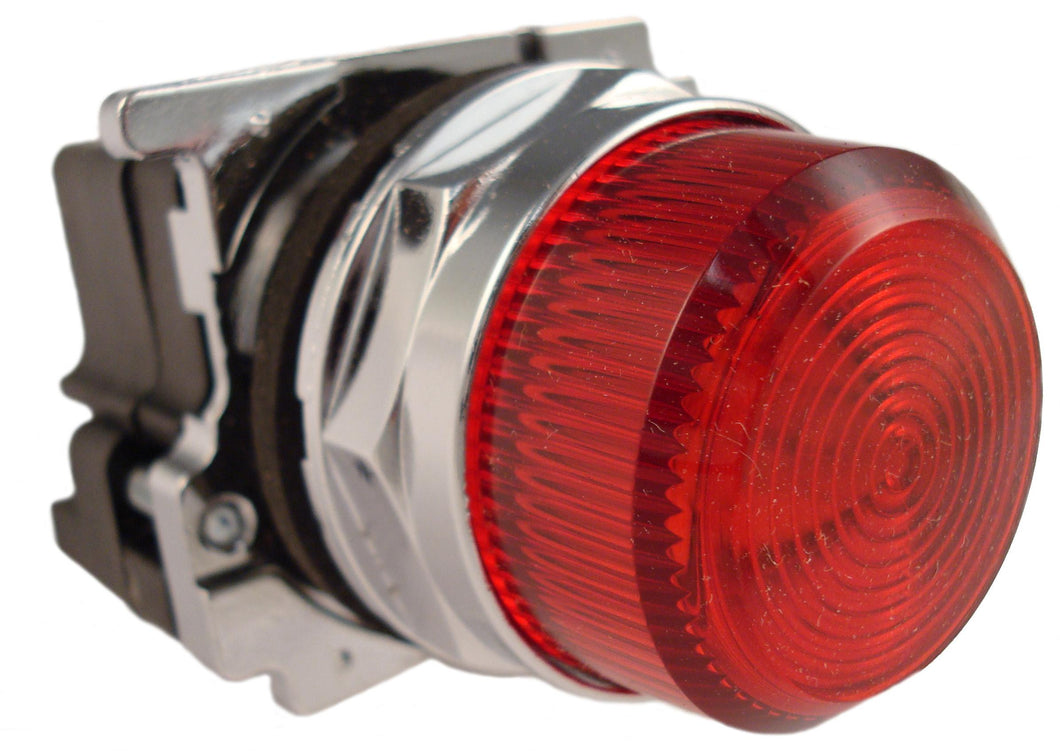 Eaton 10250T34R 30mm Assembled Indicator Light, Red, 10250T Eaton 10250T34R
