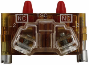 Eaton 10250T3C 30mm Contact Block, 2 N.C., 10250T Eaton 10250T3C