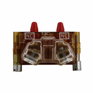 Eaton 10250T3 Pilot Device, Contact Block, 2 NC, 10250T, 30mm, Base Mount Eaton 10250T3