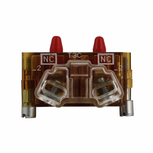 Eaton 10250T3 Pilot Device, Contact Block, 2 NC, 10250T, 30mm, Base Mount Eaton 10250T3