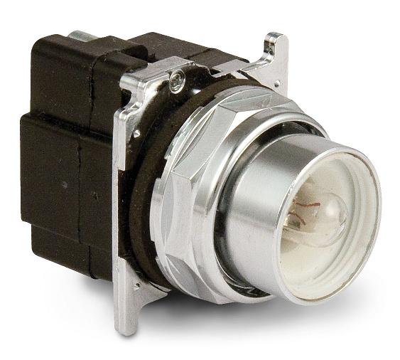 Eaton 10250T411 30.5 mm, Heavy-Duty, Pushbutton Operator, Flush, No Lens Eaton 10250T411