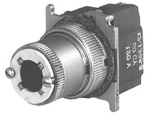 Eaton 10250T5971 Selector Switch, 30mm, w/o Button, 2-Position, Illuminated, 120VAC Eaton 10250T5971