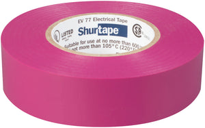 Shurtape 104846 Color Coding Electrical Tape, Vinyl, Violet, 3/4" x 66' Shurtape 104846