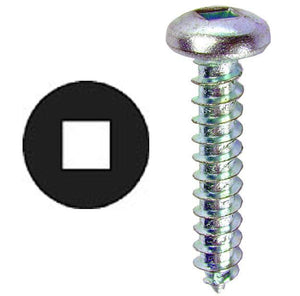 Dottie 10TR Sheet Metal Screw Kit, (210) Assorted #10 Square-Drive Pan Head Screws Dottie 10TR