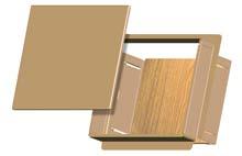 Benner Nawman 1100CEG Exterior Semi-Recessed Enclosure Benner Nawman 1100CEG