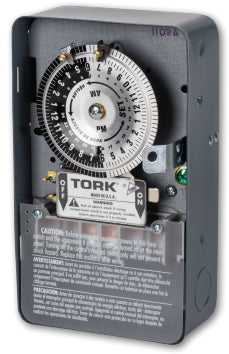 NSI Tork 1109A-O 24 Hour Time Switch, 120-277V, 40A, DPST NSI Tork 1109A-O