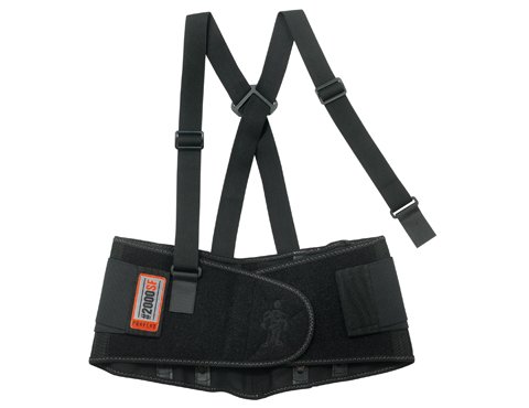Ergodyne 11284 High-Performance Back Support Belt, Black - Large Ergodyne 11284