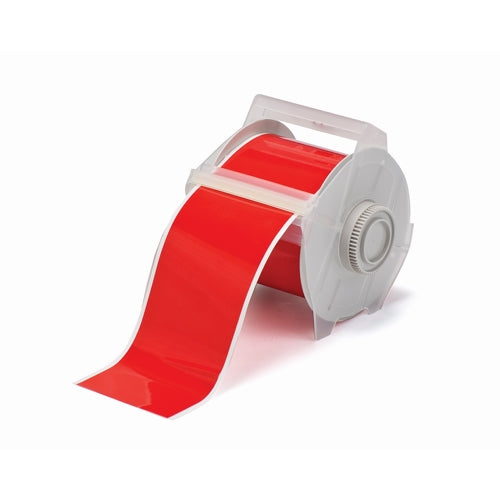 Brady 113119 Tape Gmk Red B595 4 In X 100 Ft Brady 113119