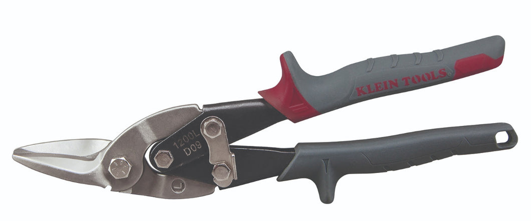 Klein 1200L Aviation Snips with Wire Cutter, Left Klein 1200L