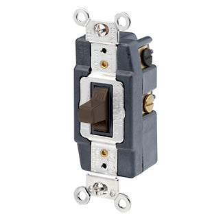 Leviton 1286 Maintained Toggle Switch, Brown Leviton 1286