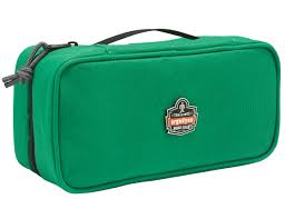 Ergodyne 13214 2 Pocket Large Clamshell Organizer, Green Ergodyne 13214