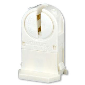 Leviton 13654-TNP Fluorescent Lampholder, Miniature Base, White  Leviton 13654-TNP