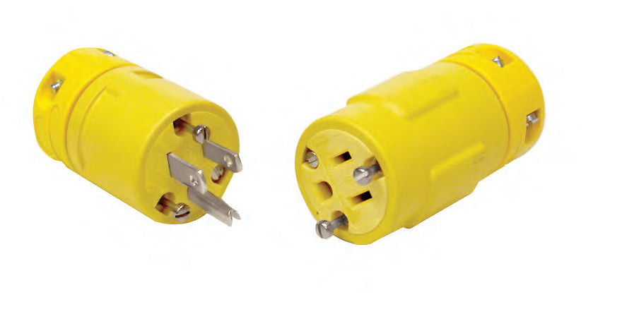 Woodhead 14471547-TUBE 15 Amp, 125 Volt, Plug & Connector, NEMA 5-15P, 5-15R Woodhead 14471547-TUBE
