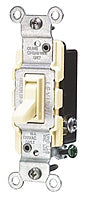 Leviton 1453-2I 3-Way Toggle Switch, 15A, 120VAC, Ivory, Residential Grade Leviton 1453-2I