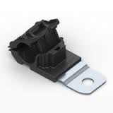 HellermannTyton 151-01672 Ratchet P Cable Clamp, 0.76