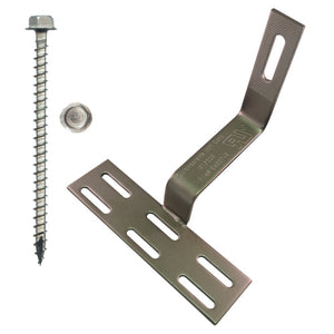 Quickscrews International 17510 90° Non-Adjustable Curved Tile Roof Hook Kit Quickscrews International 17510