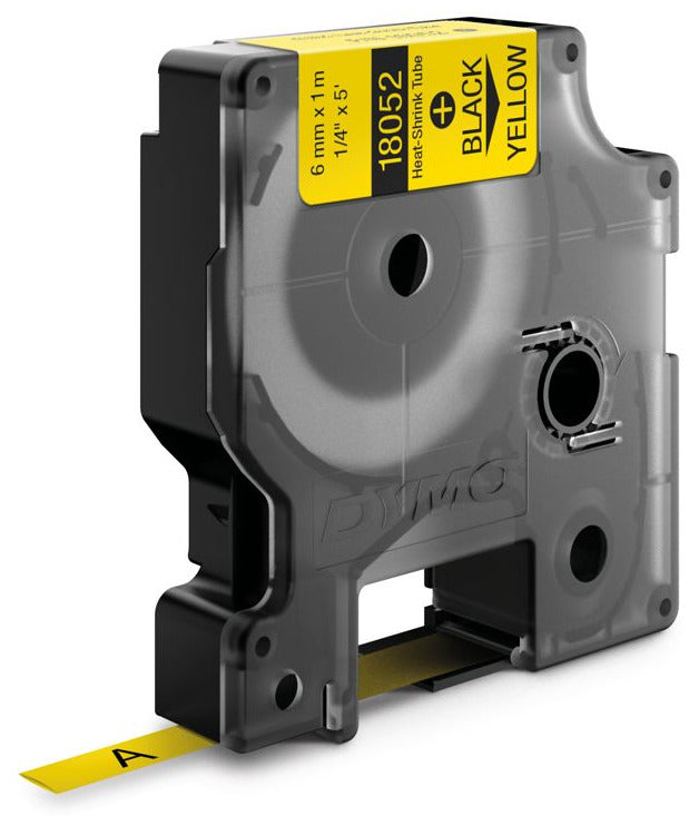 Dymo 18052 Refill Cartridge, Heat Shrink, 1/4