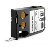 Dymo 1868751 Refill Cartridge, Vinyl, 1/2
