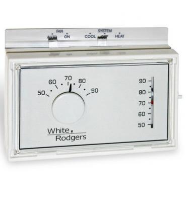 White-Rodgers 1F56N-444 Mechanical Thermostat  White White-Rodgers 1F56N-444