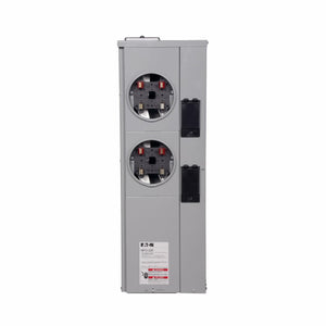 Eaton 1MP2122R Meter Pack, 125A, 2 Socket, 1PH, Ring Style, 120/240VAC Eaton 1MP2122R