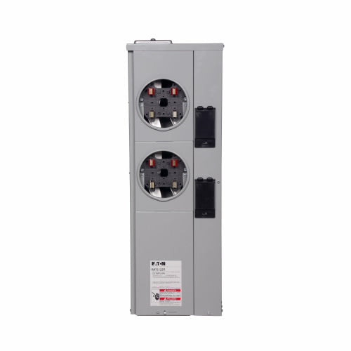 Eaton 1MP2122R Meter Pack, 125A, 2 Socket, 1PH, Ring Style, 120/240VAC Eaton 1MP2122R