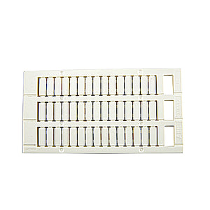 Entrelec 1SNK 140 000 R0000 Terminal Block, MC512, Markers, Blank, 45, 5.2mm Entrelec 1SNK 140 000 R0000