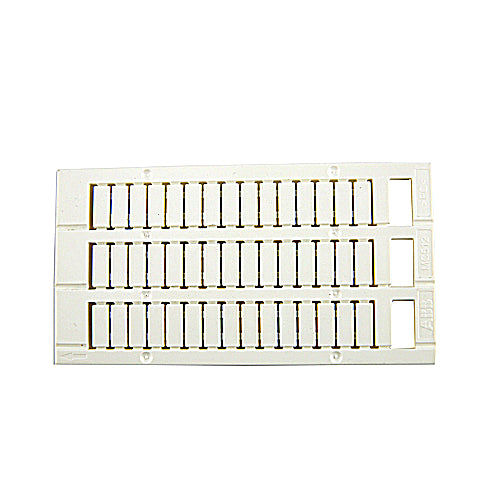 Entrelec 1SNK 140 000 R0000 Terminal Block, MC512, Markers, Blank, 45, 5.2mm Entrelec 1SNK 140 000 R0000