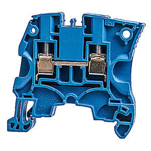 Entrelec 1SNK 506 020 R0000 Terminal Block, Feed Through, 4mm, Blue Entrelec 1SNK 506 020 R0000