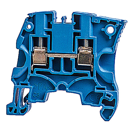 Entrelec 1SNK 506 020 R0000 Terminal Block, Feed Through, 4mm, Blue Entrelec 1SNK 506 020 R0000