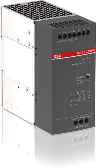 ABB 1SVR360663R1001 Uninterruptible Power Supply, (UPS), 24VDC ABB 1SVR360663R1001