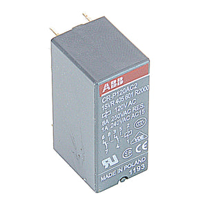 ABB 1SVR 405 601 R2000 Interface Relay, Plug-In, 8A, SPDT, 250VAC Rated, 120VAC Coil ABB 1SVR 405 601 R2000