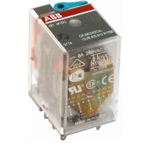 ABB 1SVR 405 613 R0100 General Purpose Relay, 14 Blade, 4PDT, 24V AC ABB 1SVR 405 613 R0100